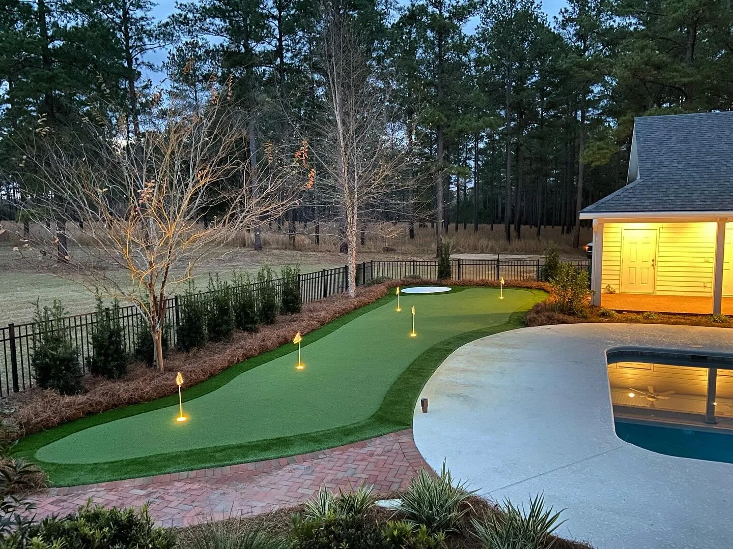 Backyard landscape transformation