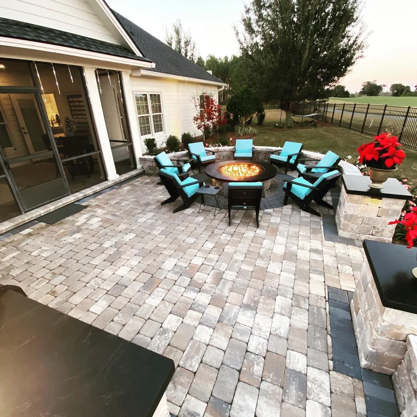 Professional lawn maintenance