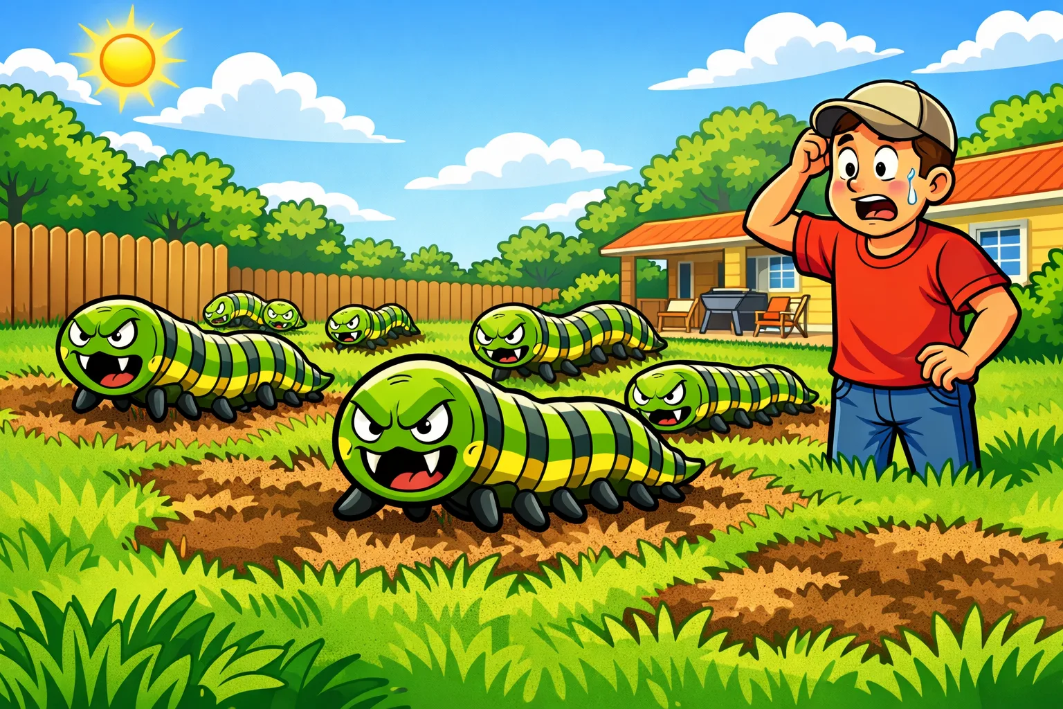 Common Lawn Pests in Valdosta