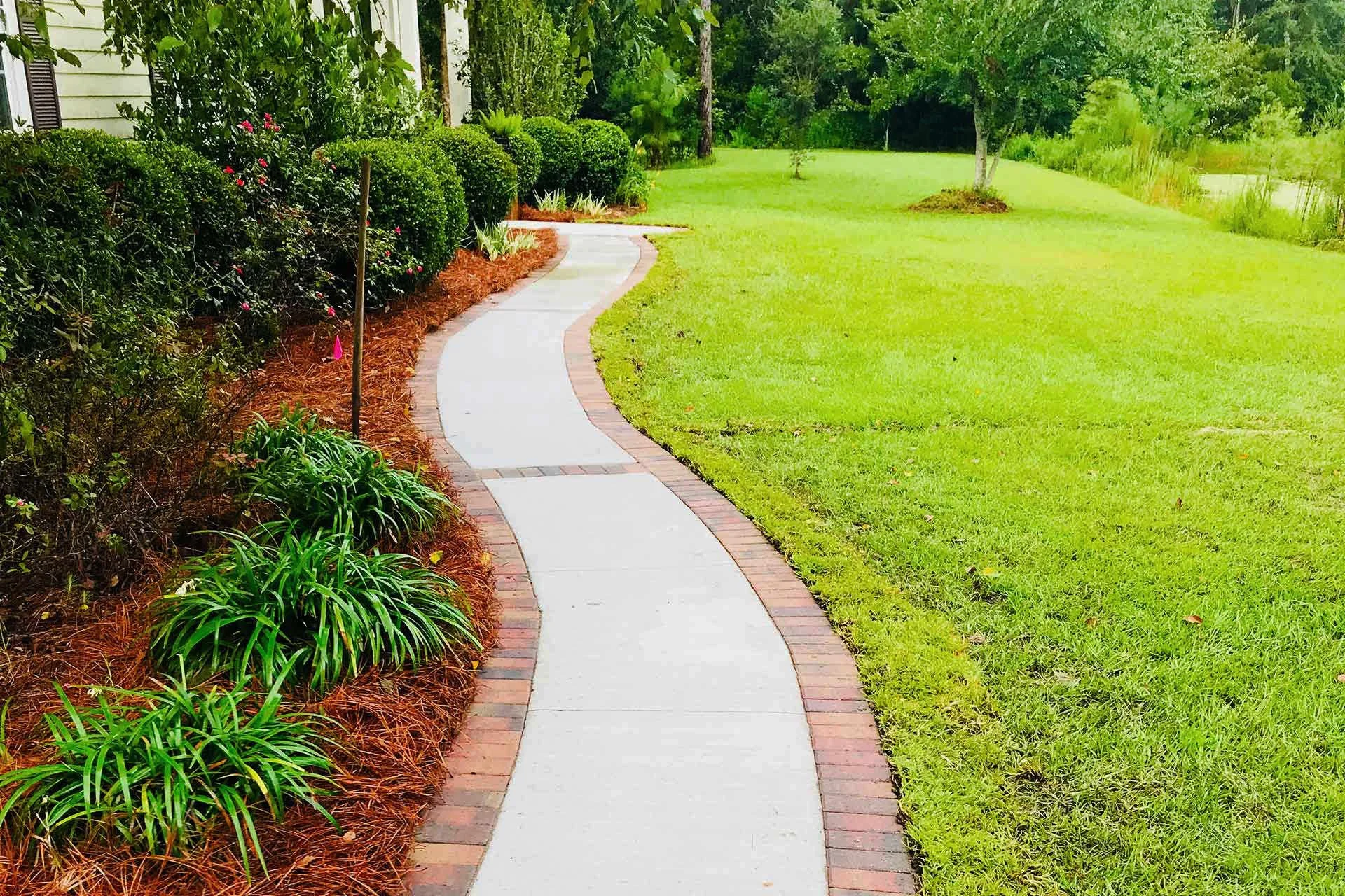 Landscape lighting project