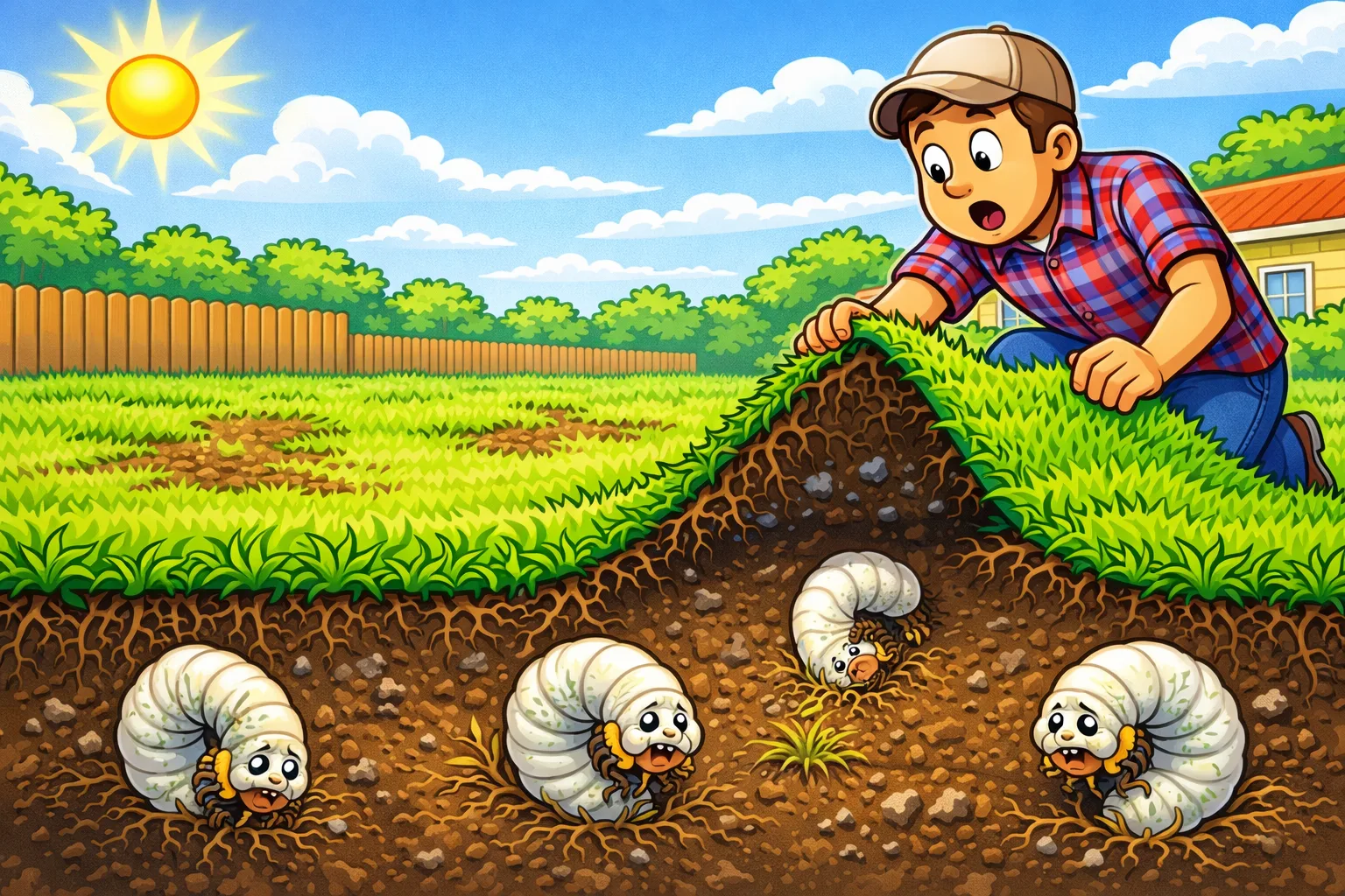 Common Lawn Pests in Valdosta